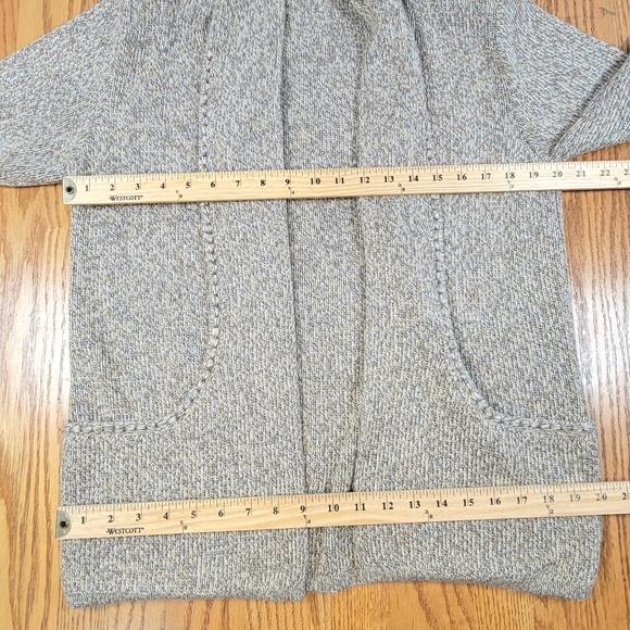 Simply Natural Linda 2 Classic Alpaca Blend Sweater Melange Tan Size OS - Picture 3 of 9